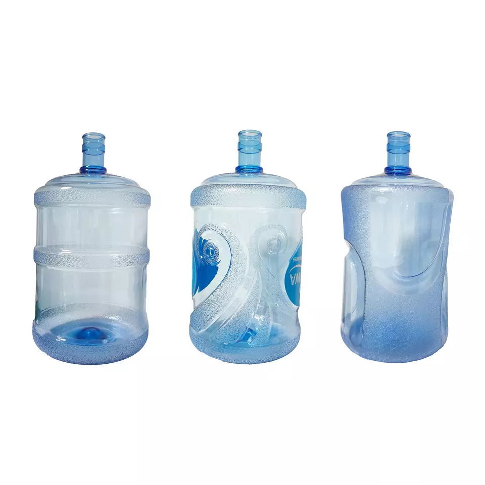 Buy cheap Blue PC 5 Gallon Water Bottle Round Body Recyclable OEM For Drinking Bottled Water from wholesalers
