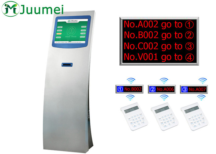 Buy cheap Multiple Multifunction Queue Ticket System Machine Juumei Wireless product