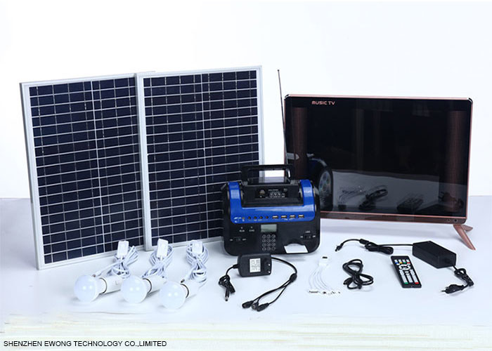 Buy cheap High End Residential Solar Power Systems Build In Rechargeable Battery product