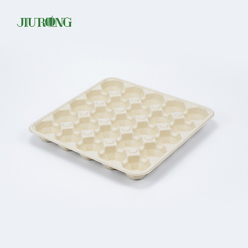 Buy cheap Greaseproof Paper Sugarcane Food Container Recycled Biodegradable Egg Tray from wholesalers