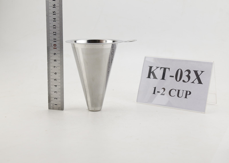 Buy cheap FDA Certificate Stainless Steel Coffee Dripper For 600ML Glass Pot ,  Food Grade product