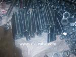 Buy cheap ASTM A193 B7 Stud Bolt with A194 2h Heavy Hex Nut,Carbon Steel/Galvanized DIN933 DIN931 ASTM A325 A490 B7 B8 High Streng from wholesalers