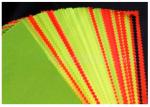 Buy cheap Red Fluorescent Fabric Water Oil Resistance Combed Yarn Type For Clothing from wholesalers