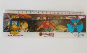 Buy cheap OK3D Lenticular Ruler 3D lenticular printing flip pattern cheap promotional plastic ruler product