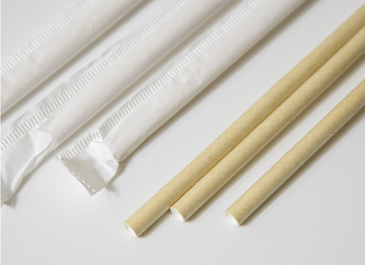 Buy cheap Brown White White Paper Drinking Straws , Eco Friendly Drinking Straws For Juice from wholesalers