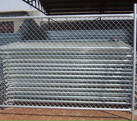 chain link temporary fencing panels construction mesh fence panels 6\u002639;x12\u002639; for sale  107414198