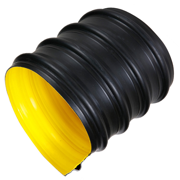 Buy cheap SN16 HDPE Corrugated Pipe DN300 HDPE Waste Pipe For Irrigation product