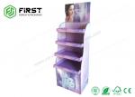 Buy cheap Retail Store Promotion Paper Display Rack POP Cardboard Floor Shelf Display For Shampoo from wholesalers