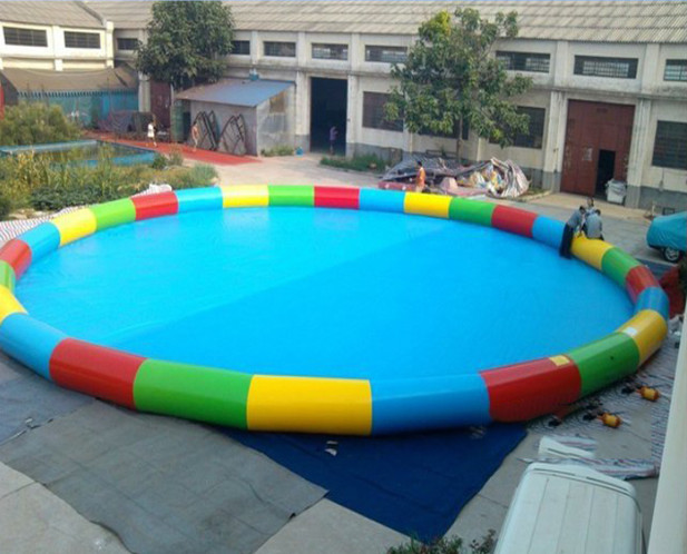 Buy cheap Good Tension Family Round Inflatable Swimming Pool Fireproof For Children product