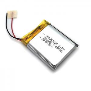 Buy cheap IEC62133 PL602530 380mAh 3.7 Volt Battery Pack product