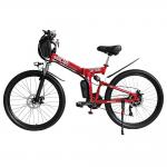Buy cheap 31MPH 26 Inch Folding Electric Bike With 1000W Rear Hub Motor from wholesalers