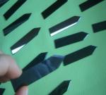 Buy cheap Mirror Polishing Black Zirconia Ceramic Blade For Medical Cut Capsule from wholesalers
