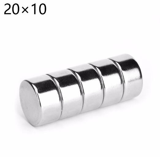 Buy cheap 20mm x 10mm Super Strong Round Powerful Rare Earth Neodymium Magnets  N35 from wholesalers