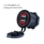 Buy cheap Waterproof DC 5V 4.2A Double USB Ports Marine Car Charger Socket With CE certificate from wholesalers