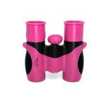 Buy cheap Shockproof Bird Watching 8x21 Kids Binoculars Plastic Pink Binoculars For Star Gazing from wholesalers
