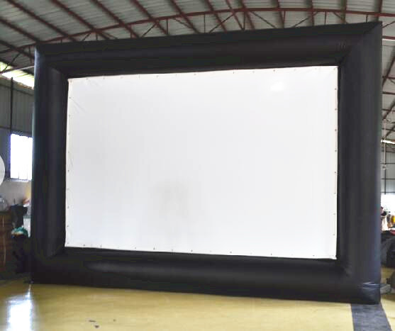 Buy cheap Portable Giant Outdoor Inflatable Movie Screen 0.9 Mm PVC Tarpaulin + 420D Oxford product