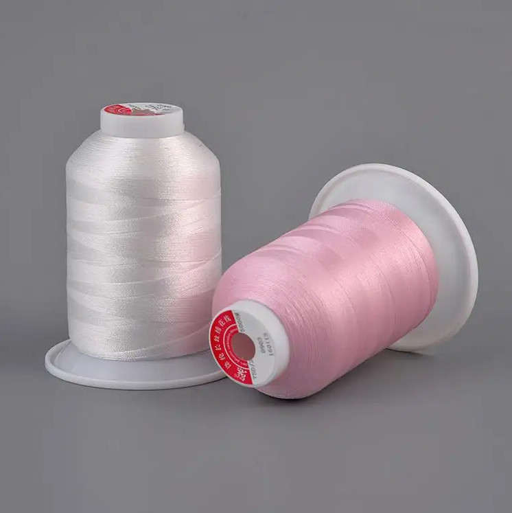 Buy cheap Machine Embroidery Thread 100% Polyester 120d 2 150D/2 5000m Embroidery Thread from wholesalers
