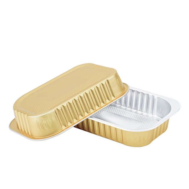 Buy cheap 320ml Sealable Oval Food Trays Restaurant Stroage Aluminum Foil Container product