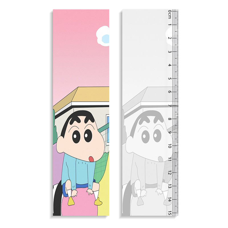Buy cheap Straight Rulers 3D Lenticular Printing Service With Crayon Shin - Chan Design product