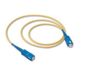 Buy cheap High dense connection SC Fiber Optic Patch Cord general push / pull style connector product