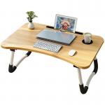 Buy cheap Multifunctional MDF Wooden Foldable Study Table For Bed Tray Home from wholesalers