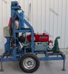 Buy cheap Drilling Depth 150m-200m Small Trailer Drilling Rig Water Well Drilling Rig from wholesalers