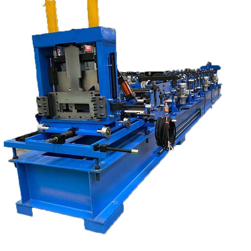 Buy cheap CZ Interchangeable Purlin Roll Forming Machine 12M/Min product