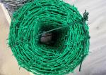 Buy cheap 13 Gauge ISO 9001 Galvanized Barbed Wire 1.8cm High Tensile Barbed Wire Fence from wholesalers