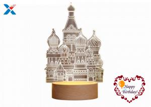 Buy cheap Colorful Custom Acrylic Gifts 3D Night Lamp For Christmas Gift ROHS Approved product