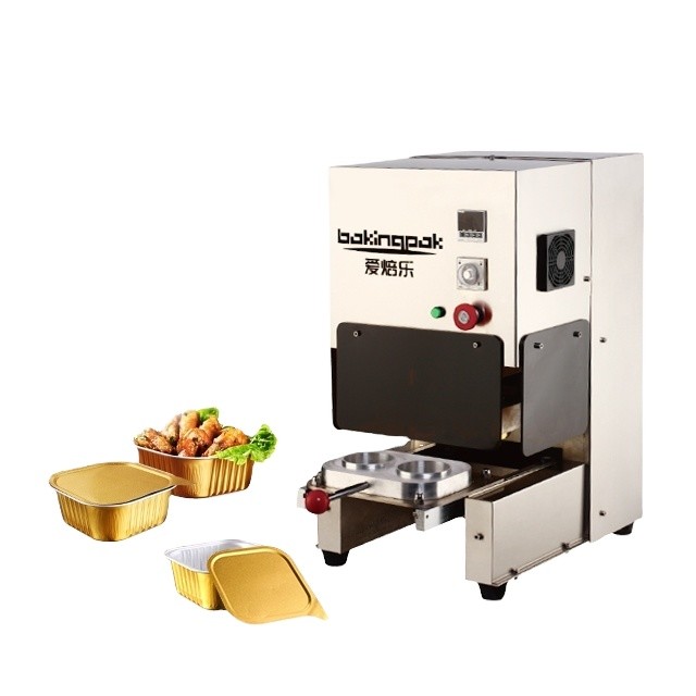 Buy cheap ABL Packing Aluminium Foil Heat Sealing Hand Operated Machine Aluminum Foil Food Container Making Machine product