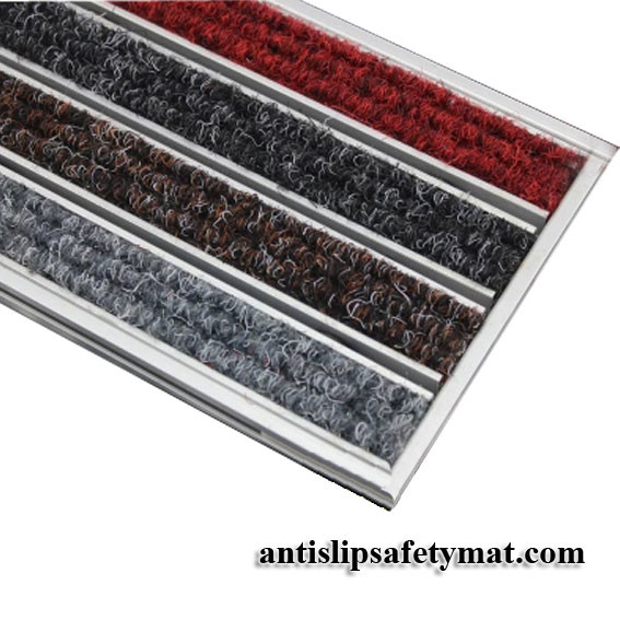Buy cheap Aluminum Carpet Dust Control Recessed Floor Mat For Public Building from wholesalers