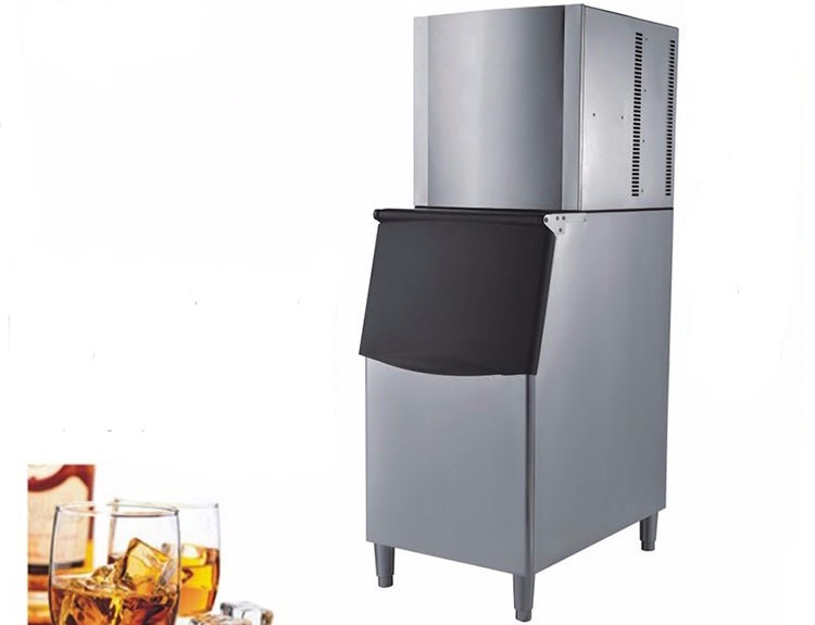 Buy cheap Daily Production 150kg Split Type Ice Cube Machine Air Cooling 1.6m Height product