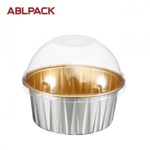 Buy cheap Disposable Aluminium Foil Food Containers Aluminum Foil Pudding Cup product