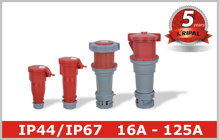 Buy cheap Waterproof 16 32 63 125 Amp Industrial Socket Receptacle for IEC CEE Plugs from wholesalers