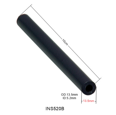 Buy cheap Fintube Insulator/ 4''Tube Insulator for wood Post/ electric fencing tube insulators black 10cm from wholesalers