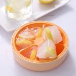 Buy cheap Orange 8 Cubes Tray Ice Mold With Lid Food Grade Kitchen Home DIY from wholesalers