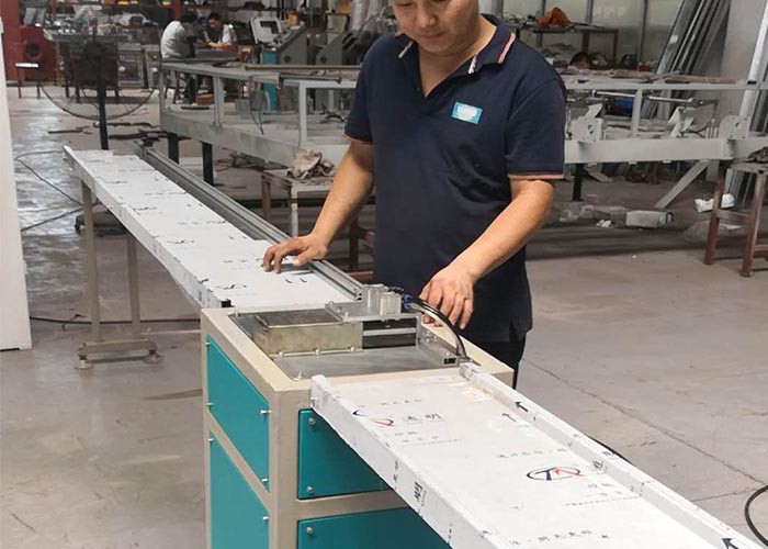 Buy cheap Fenzi Aluminium Spacer Bar Easy Operation , 380V Aluminium Section Cutting Machine from wholesalers