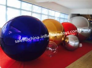 Buy cheap Red / Blue Fashion Show PVC Inflatable Mirror Ball Double & Triple Stitches product