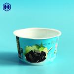 Buy cheap Empty Small Plastic Ice Cream Cups With Spoon Lid Aesthetic Feeling from wholesalers