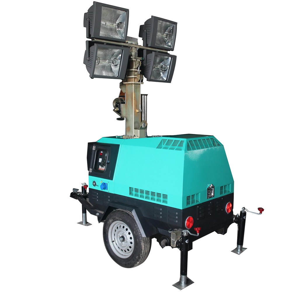 Buy cheap Mobile Lighting Tower Sales MO-41000A Trailer Light Tower Construction Light Towers from wholesalers