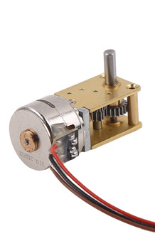 Buy cheap 18 Degree Step Angle Micro Stepper Motor 15mm Diameter With Worm Gear Box from wholesalers