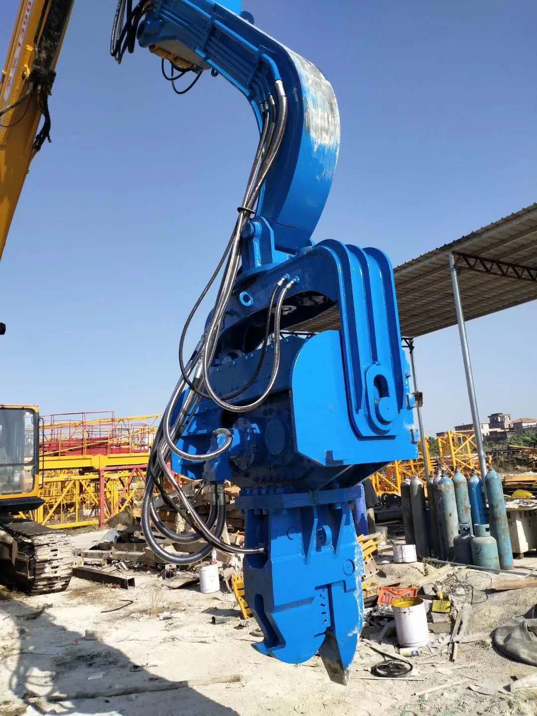 Buy cheap Hydraulic Pile Hammer Equipment Q355b Excavator Mounted Pile Hammer For CAT336 CAT360 from wholesalers