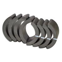 Buy cheap Industrial Sintered Ferrite Arc Magnet , Permanent Rare Earth Ferrite Magnet product