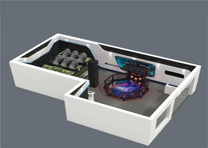 Buy cheap Center Platform Fiber Glass VR Theme Park 9D VR Room Fighting Game product