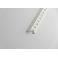 Buy cheap Matt / Shiny Surface Plastic Corner Profile , Custom Rigid PVC Corner Trim product