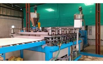 Buy cheap Waste Plastic Extrusion Line , WPC Foam Board Extrusion Equipment product