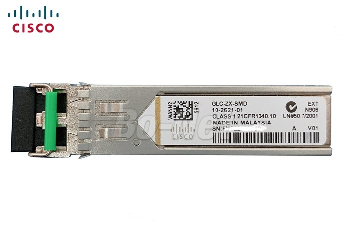 Buy cheap Durable Used Cisco Modules GLC-ZX-SMD= 1000BASE-ZX SFP 1550nm SMF DOM from wholesalers