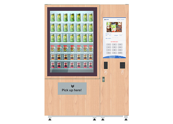 Buy cheap Advanced Healthy Salad Vending Machines With Lift System / Remote Control Function from wholesalers