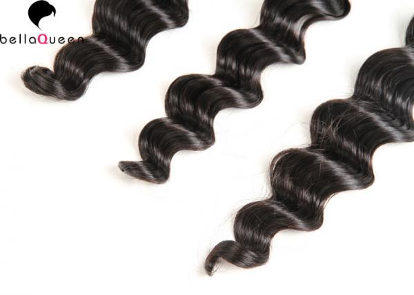 Buy cheap 7A Grade Unprocesseed Malaysian Hair Extensions Loose Deep Wave Hair from wholesalers