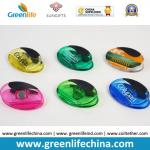 Buy cheap Plastic Magnet Clip Transparent Colors Oval Shape Office Stationery from wholesalers